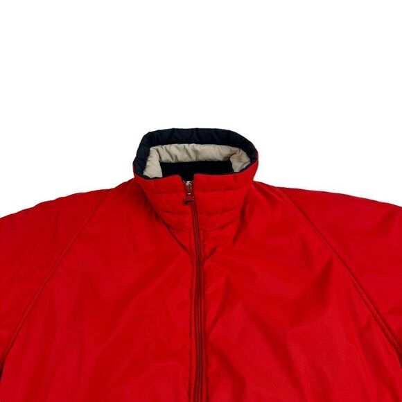 Vintage FILA Full Zip Bomber Jacket L/XL Reversible 90s - Picture 5 of 8